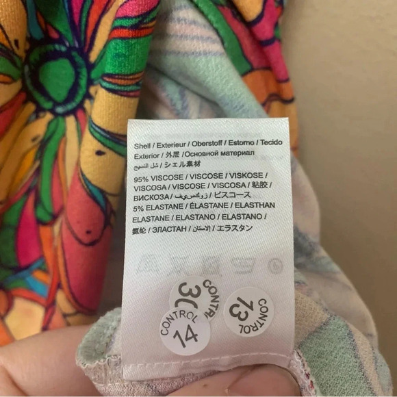 FARM Rio Getaway Faux Wrap Midi Skirt Size Small - Picture 13 of 13